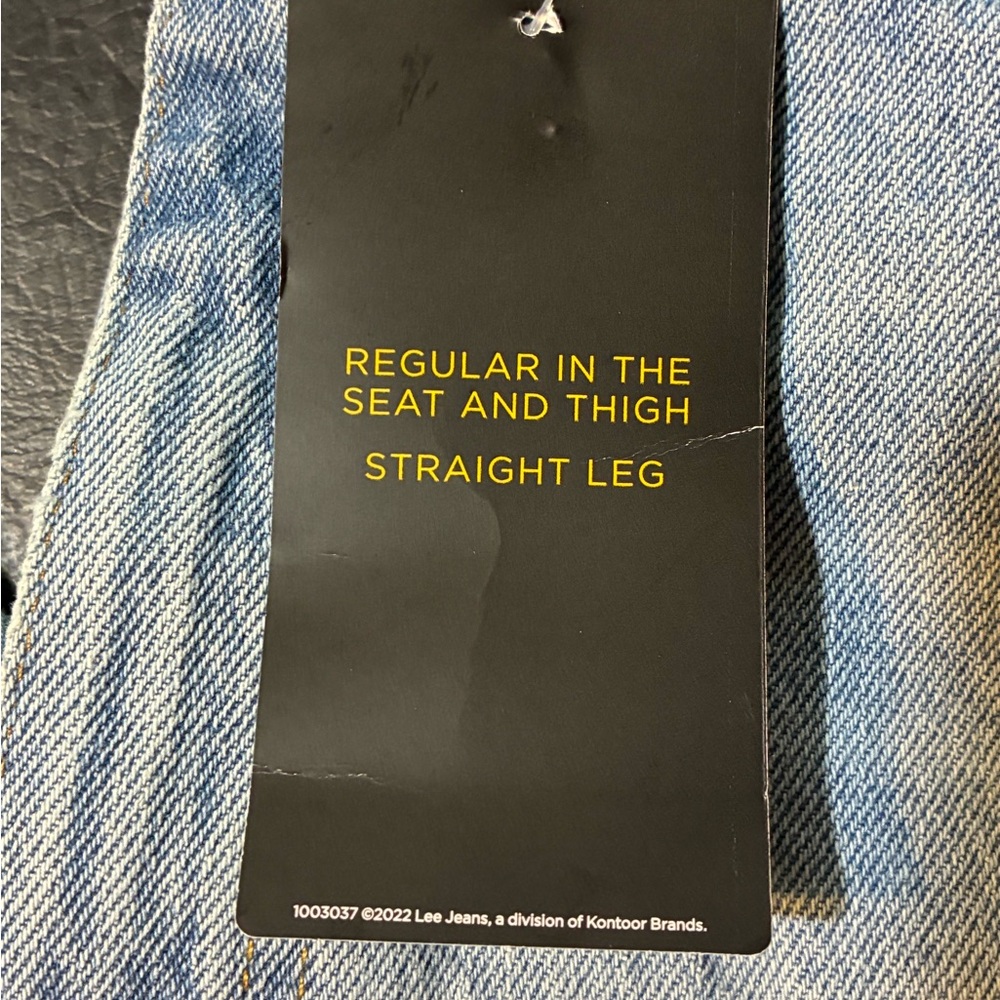 Lee Legendary Regular Straight Jean Open Seas 112357654 Size 38X34 - Picture 7 of 11